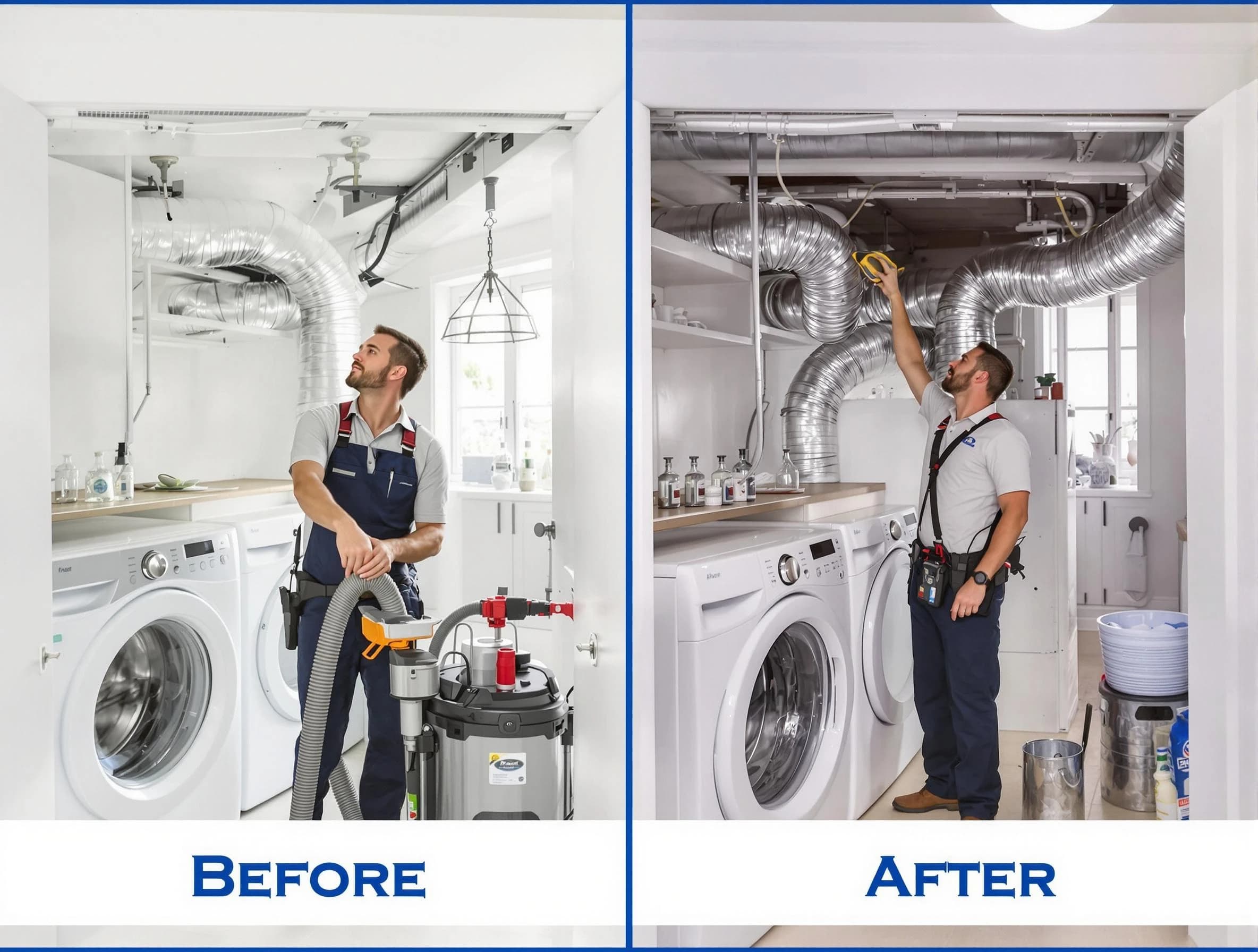 Expert gas dryer vent cleaning by Woodstock Dryer Vent Cleaning in Woodstock