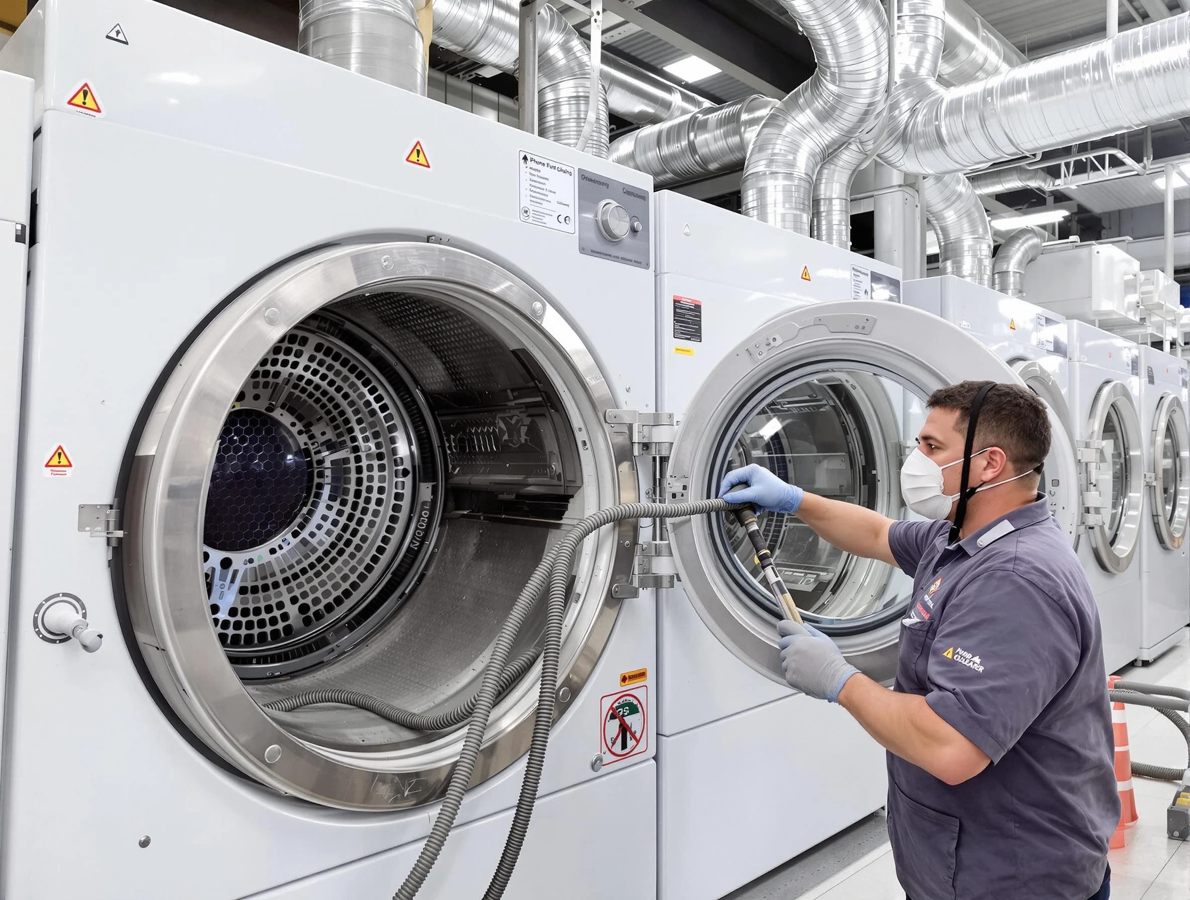 Industrial-grade dryer vent cleaning by Woodstock Dryer Vent Cleaning in Woodstock