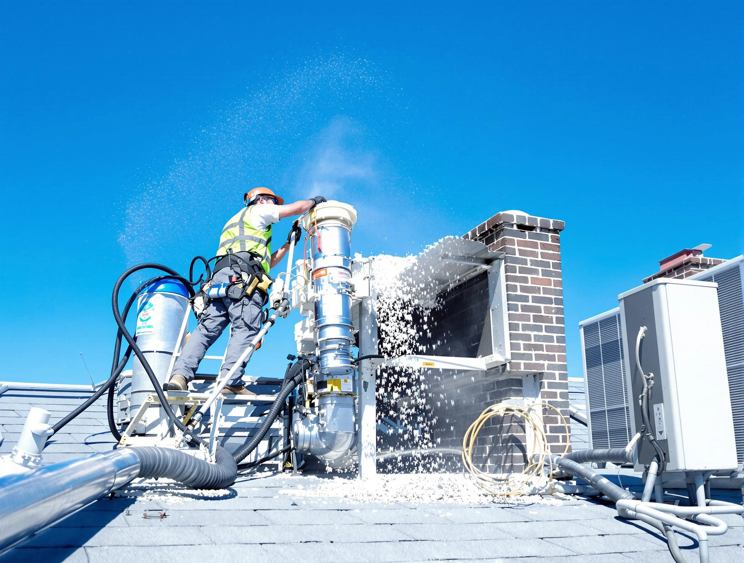 Expert roof dryer vent cleaning by Woodstock Dryer Vent Cleaning in Woodstock
