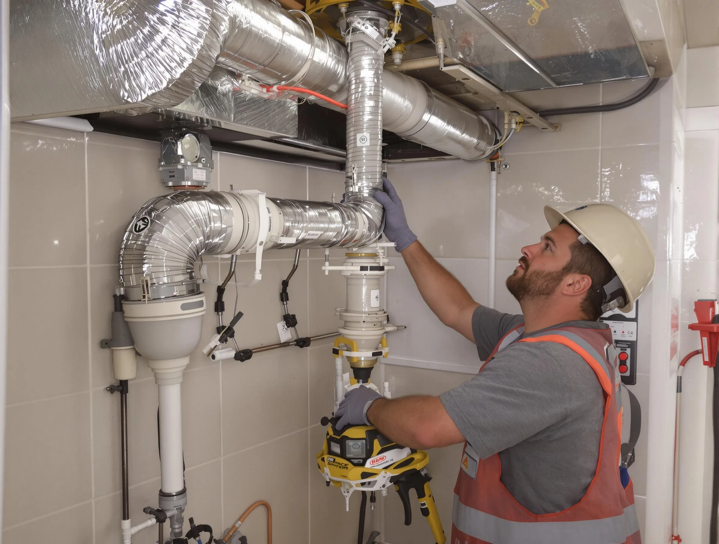 Woodstock Dryer Vent Cleaning expert performing professional dryer vent repair and installation in Woodstock
