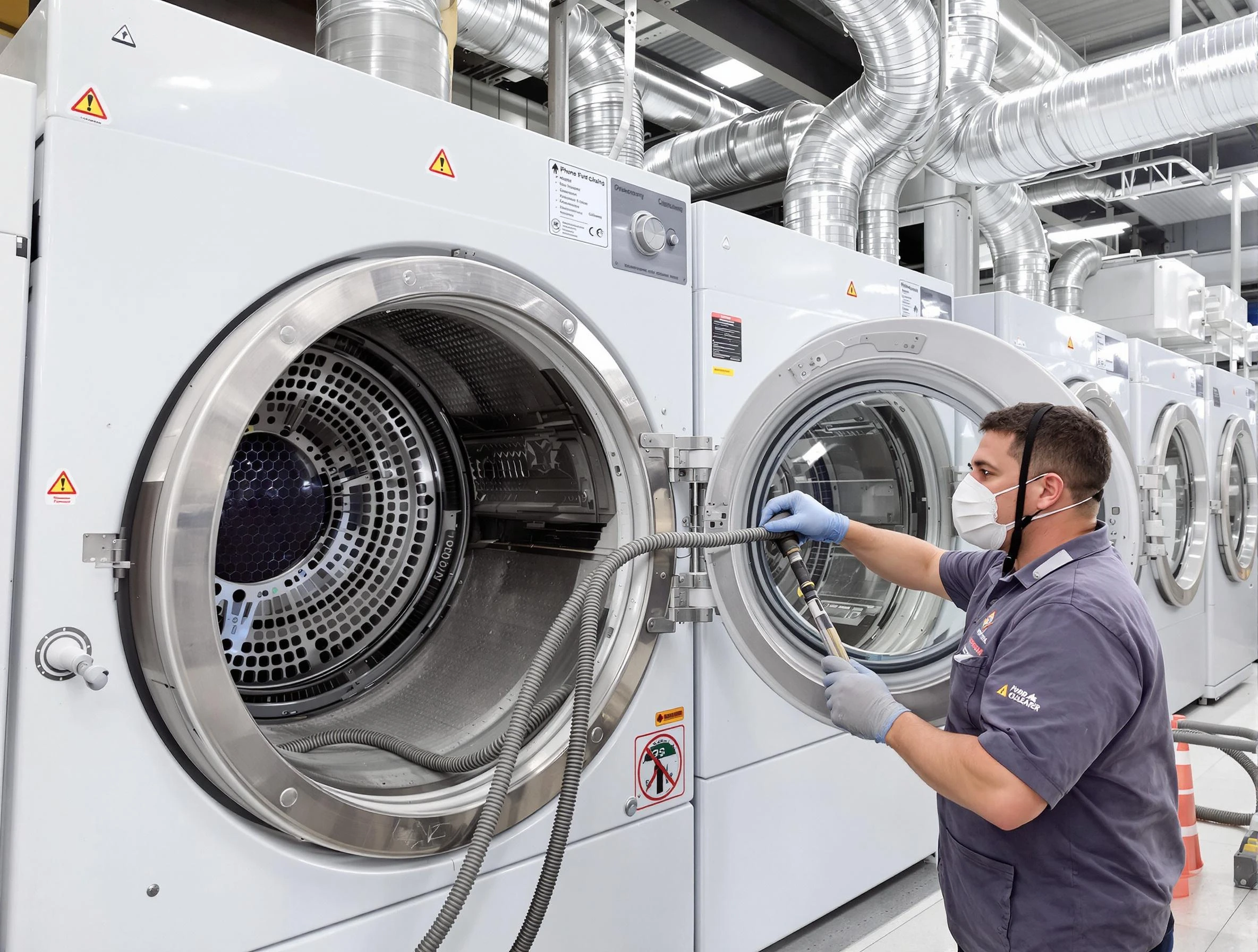 Industrial-grade dryer vent cleaning by Woodstock Dryer Vent Cleaning in Woodstock